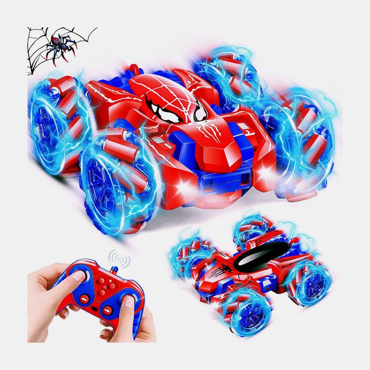 Remote Control Spider Stunt Car