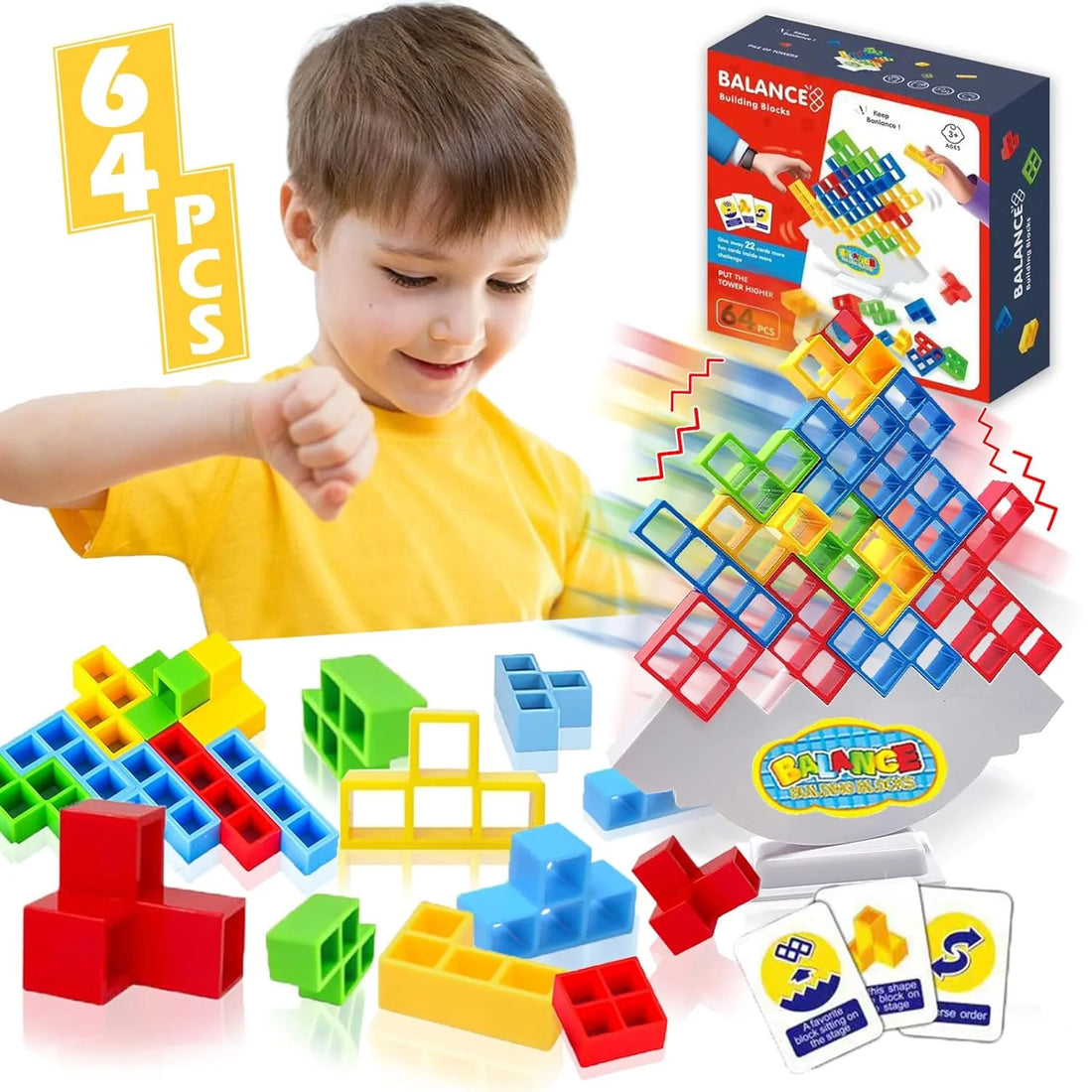Balance Building Blocks for Kids